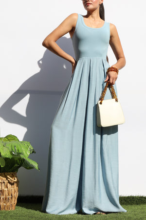 DD7951, TANK KNIT TOP JUMPSUIT