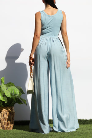 DD7951, TANK KNIT TOP JUMPSUIT