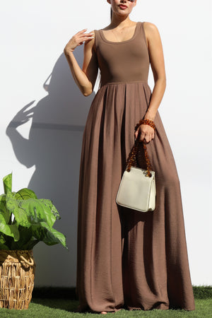 DD7951, TANK KNIT TOP JUMPSUIT