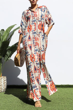 DD7126, STRIPED BUTTON DOWN WOVEN SHIRT DRESS
