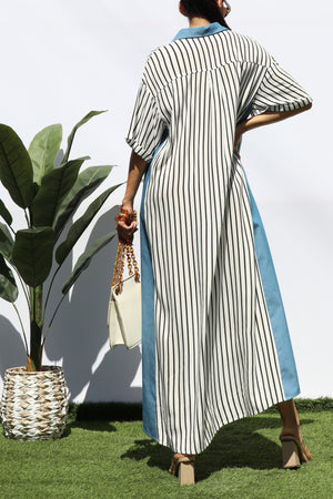 DD6172, BUTTON DOWN WOVEN SHIRT DRESS