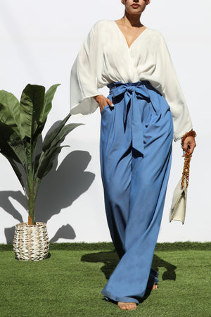 DD4931, LOOSE FIT DENIM JUMPSUIT