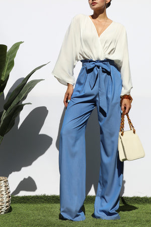 DD4931, LOOSE FIT DENIM JUMPSUIT