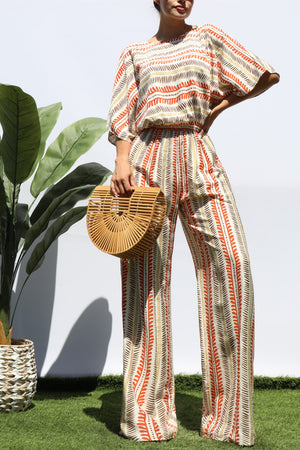 DD8361, STRIPED LOOSE FIT JUMPSUIT