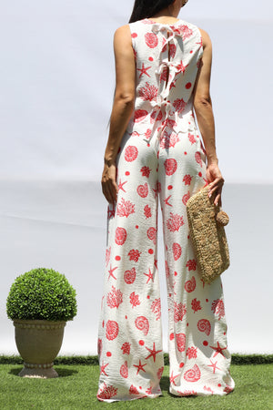 DD8382, PRINTED LOOSE FIT TOP & PANTS SET
