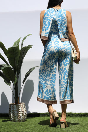 DD8292, PRINTED LOOSE FIT JUMPSUIT