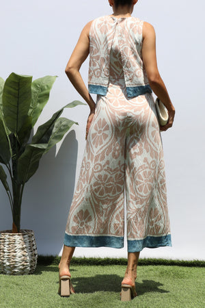 DD8292, PRINTED LOOSE FIT JUMPSUIT