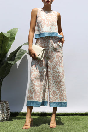 DD8292, PRINTED LOOSE FIT JUMPSUIT