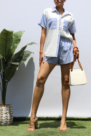 DD8346, LOOSE FIT SHIRT AND PANTS SET