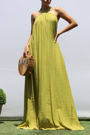 DD8295, LOOSE FIT SUMMER MAXI DRESS