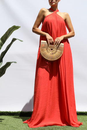 DD8295, LOOSE FIT SUMMER MAXI DRESS