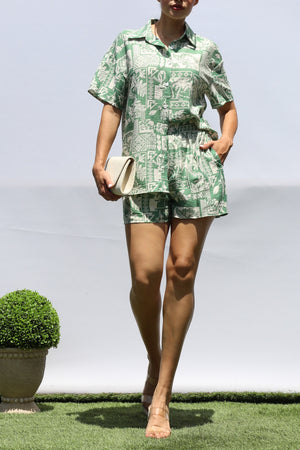 DD8414, LOOSE FIT SHIRT AND PANTS SET