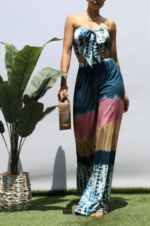 DD8444, MULTI PRINT KNIT TOP AND PANTS SET