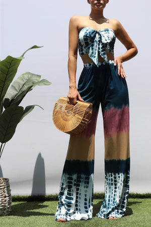 DD8444, MULTI PRINT KNIT TOP AND PANTS SET