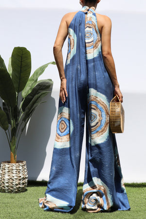 DD8453, PRINTED LOOSE FIT JUMPSUIT