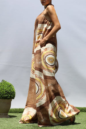 DD8453, PRINTED LOOSE FIT JUMPSUIT