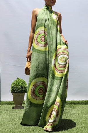 DD8453, PRINTED LOOSE FIT JUMPSUIT