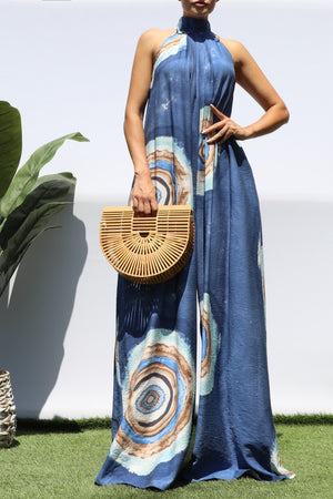 DD8453, PRINTED LOOSE FIT JUMPSUIT