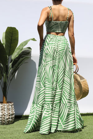 DD8425, LEAF CUT OUT MAXI DRESSES