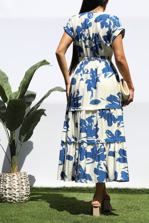 DD8403, POCKET BUTTON DOWN MIDI DRESS