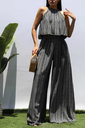 DD8369, PRINTED LOOSE FIT TOP AND PANTS SET