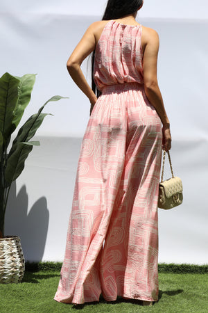 DD8467, PRINTED LOOSE FIT TOP AND PANTS SET
