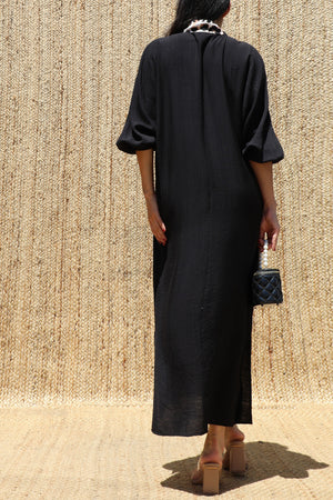 DD8704, Leopard Collar Loose Fit Shirt Dress