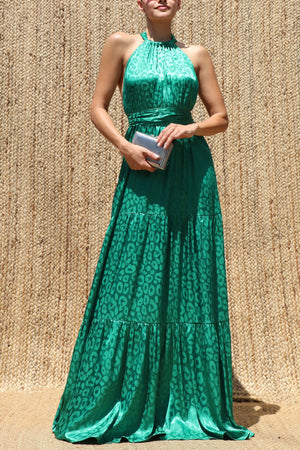 DD8742, Multi Way Satin Maxi Dress
