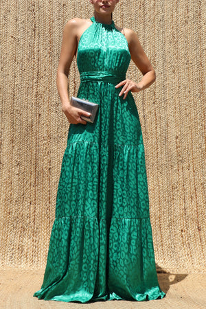 DD8742, Multi Way Satin Maxi Dress