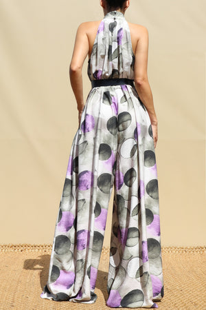 DD8714, Printed Loose Fit Jumpsuit