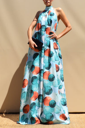 DD8714, Printed Loose Fit Jumpsuit