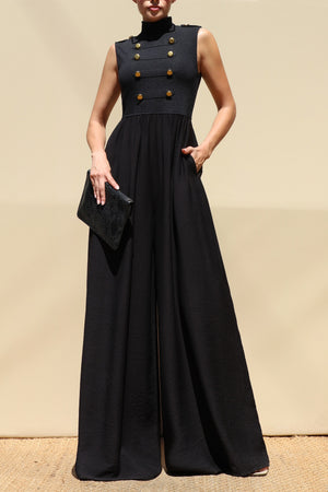 DD8683, Napoleon Knit Jumpsuit