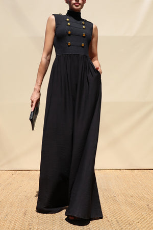 DD8683, Napoleon Knit Jumpsuit