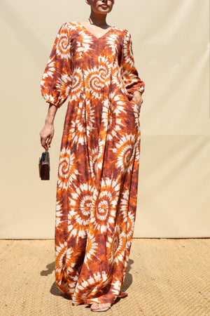 DD8756, Printed Loose Fit Jumpsuit