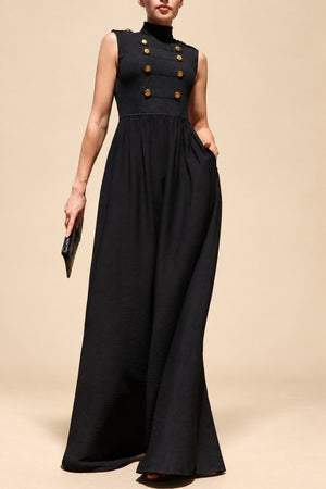 DD8683, Napoleon Knit Jumpsuit