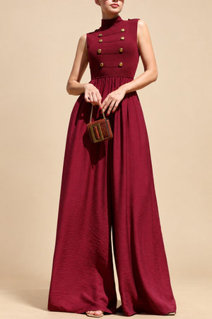 DD8683, Napoleon Knit Jumpsuit