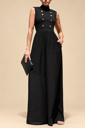 DD8683, Napoleon Knit Jumpsuit