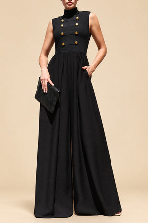 DD8683, Napoleon Knit Jumpsuit