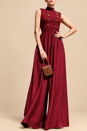 DD8683, Napoleon Knit Jumpsuit