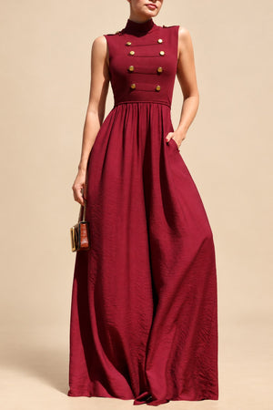 DD8683, Napoleon Knit Jumpsuit