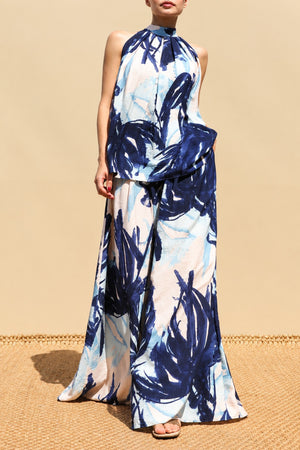 DD8561, Printed Loose Fit Top & Pants Set