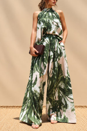 DD8561, Printed Loose Fit Top & Pants Set