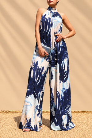 DD8743, Printed Loose Fit Jumpsuit