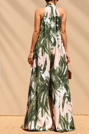 DD8743, Printed Loose Fit Jumpsuit