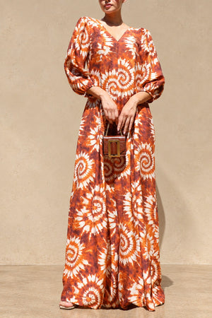 DD8756, Printed Loose Fit Jumpsuit