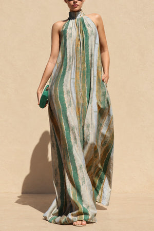 DD8745, Printed Loose Fit Jumpsuit