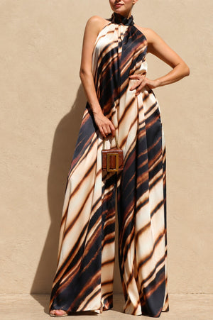 DD8743, Zebra Loose Fit Jumpsuit