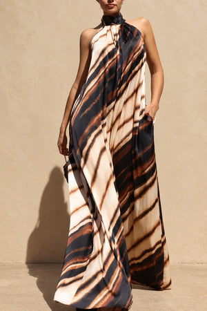 DD8743, Zebra Loose Fit Jumpsuit