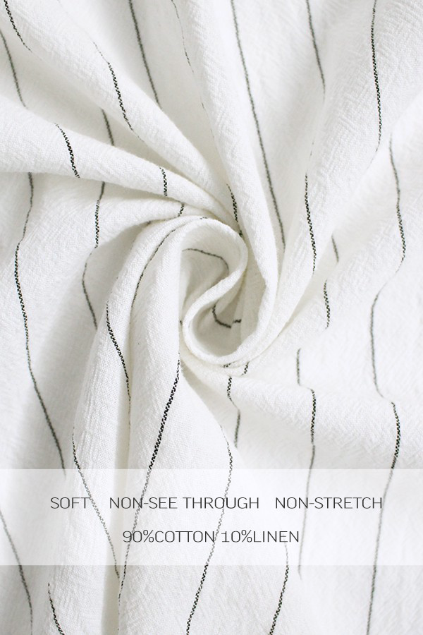 DD7004, STRIPED LOOSE FIT WOVEN JUMPSUIT