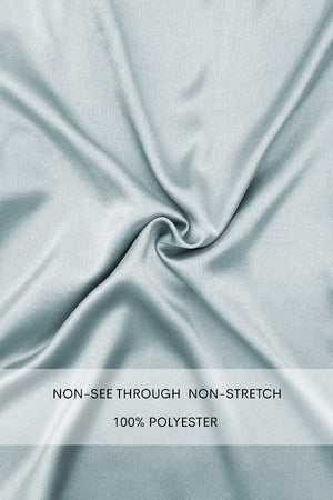 DD7485, V NECK SATIN MIDI DRESS